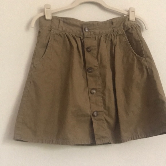 Old navy button down skirt sz 2 - Picture 1 of 2